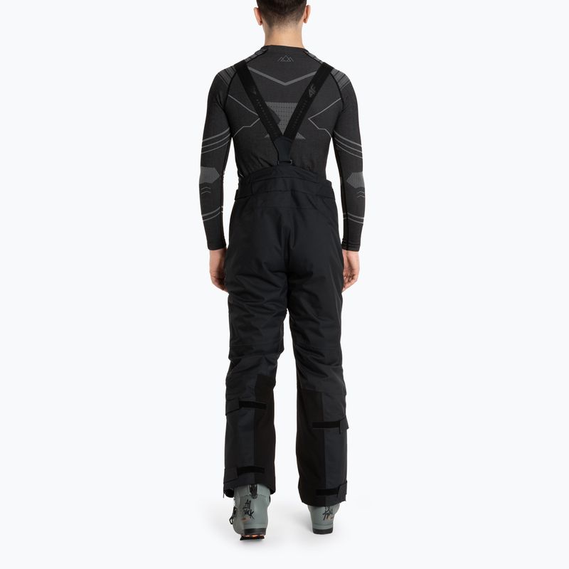Spodnie narciarskie męskie 4F M0712 deep black 2