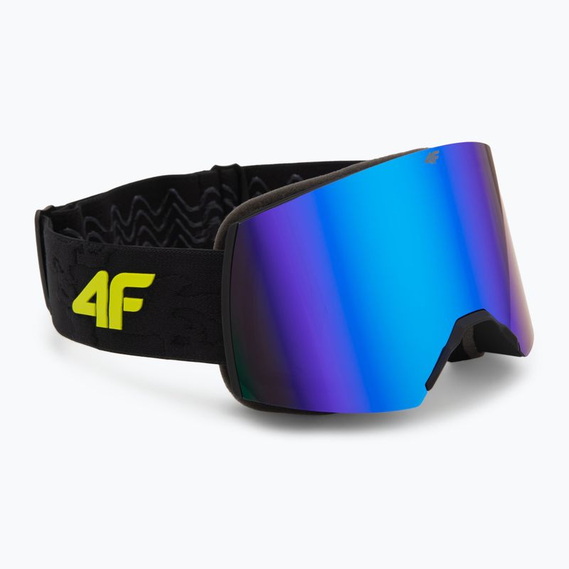 Gogle narciarskie dziecięce 4F M041 black/multicolor