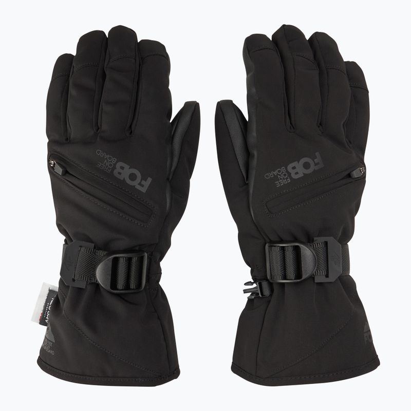 Rękawice snowboardowe męskie 4F FNK M151 black 2