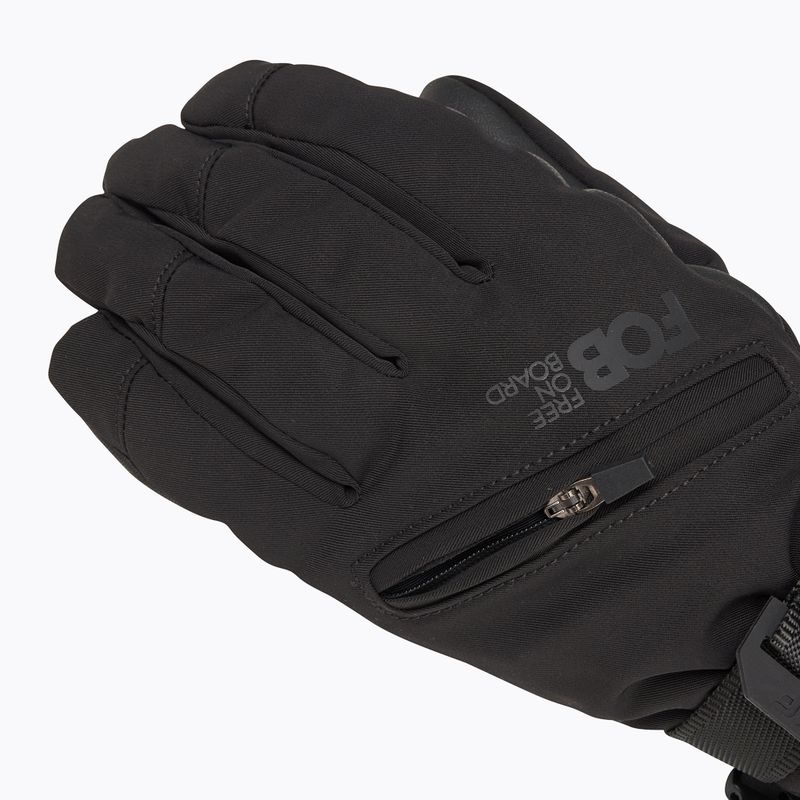 Rękawice snowboardowe męskie 4F FNK M151 black 4