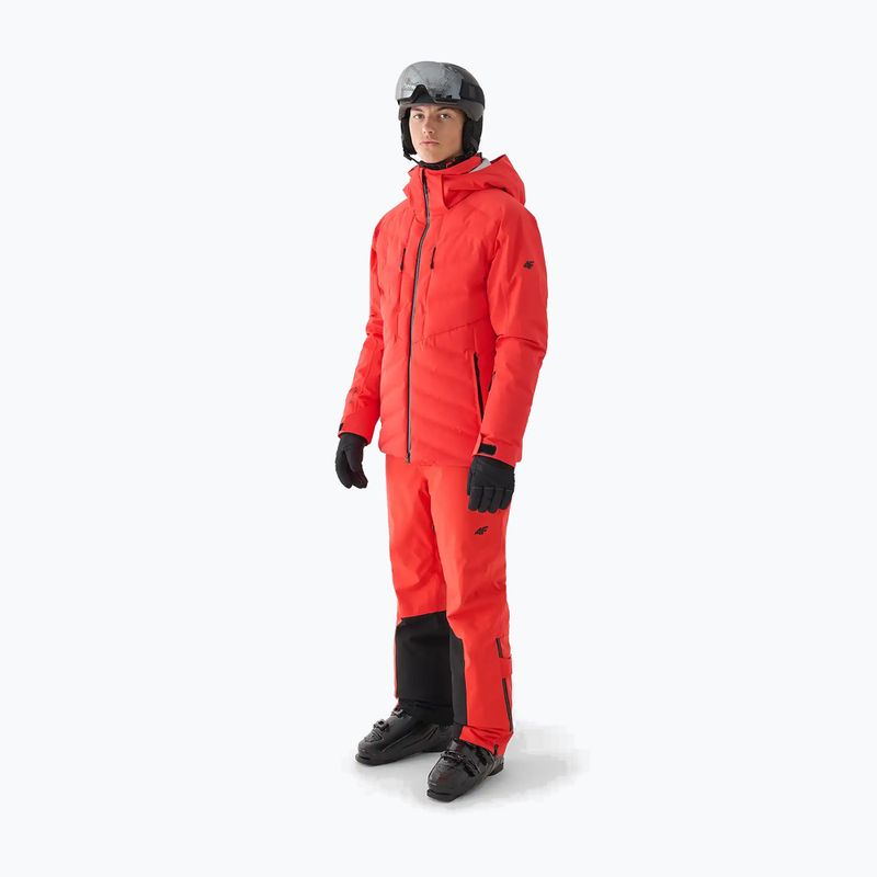 Spodnie narciarskie męskie 4F Fnk M0902 red 2