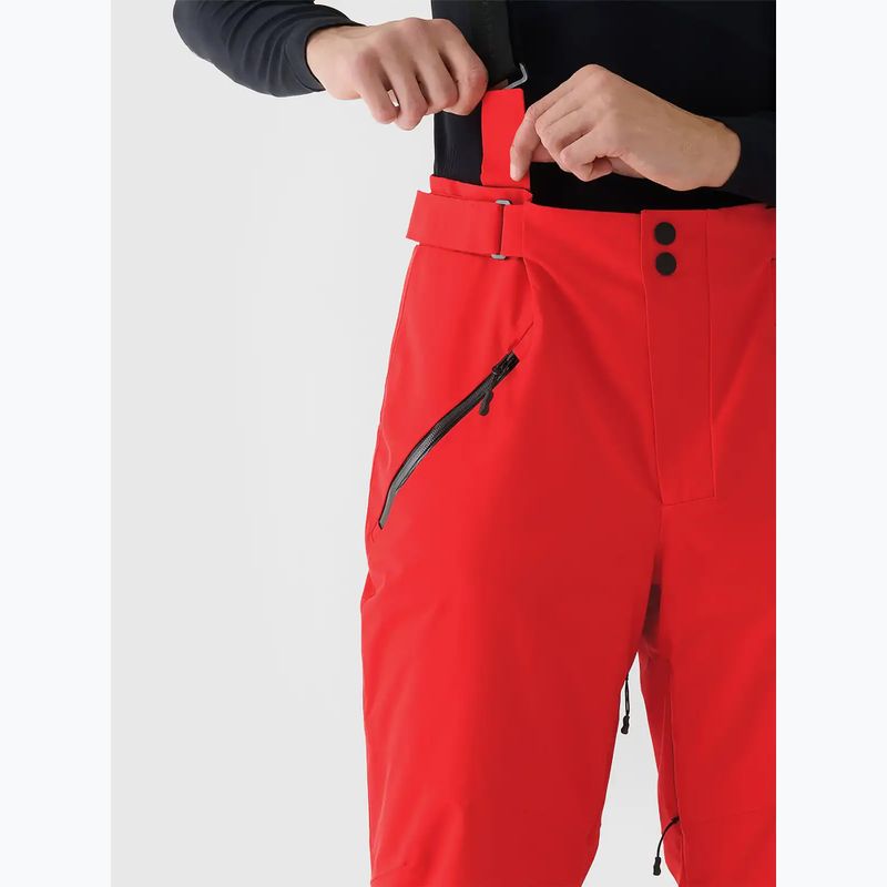 Spodnie narciarskie męskie 4F Fnk M0902 red 5