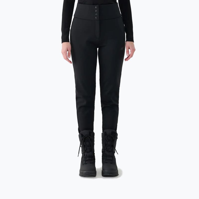 Spodnie narciarskie damskie 4F FNK F0945 deep black