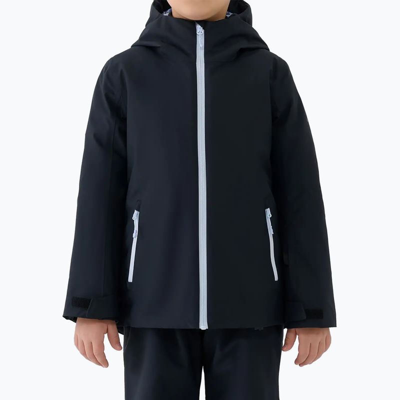 Kurtka narciarska dziecięca 4F F0817 deep black