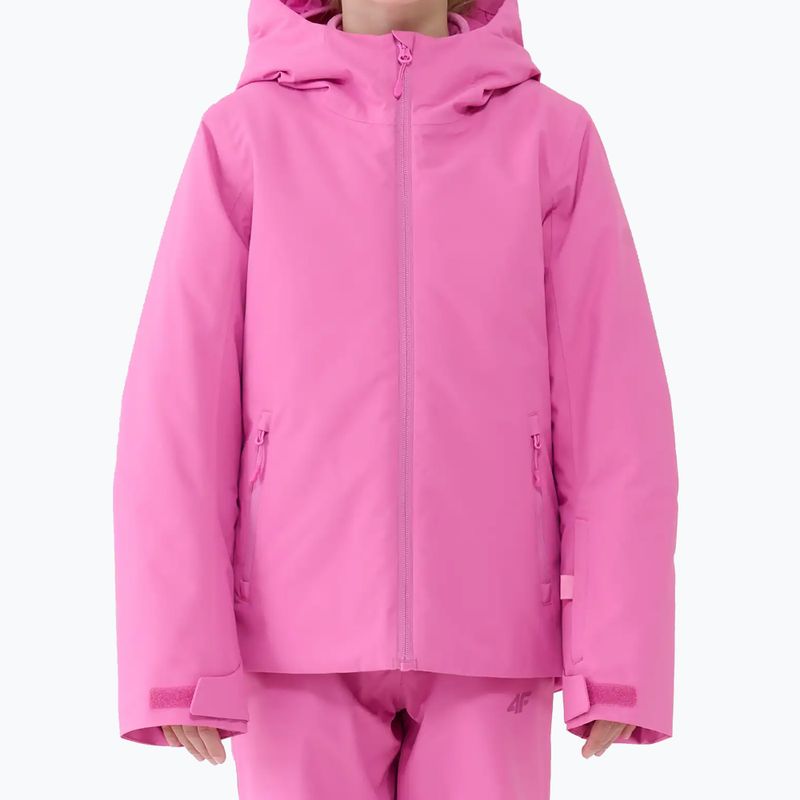 Kurtka narciarska dziecięca 4F F0817 fuchsia