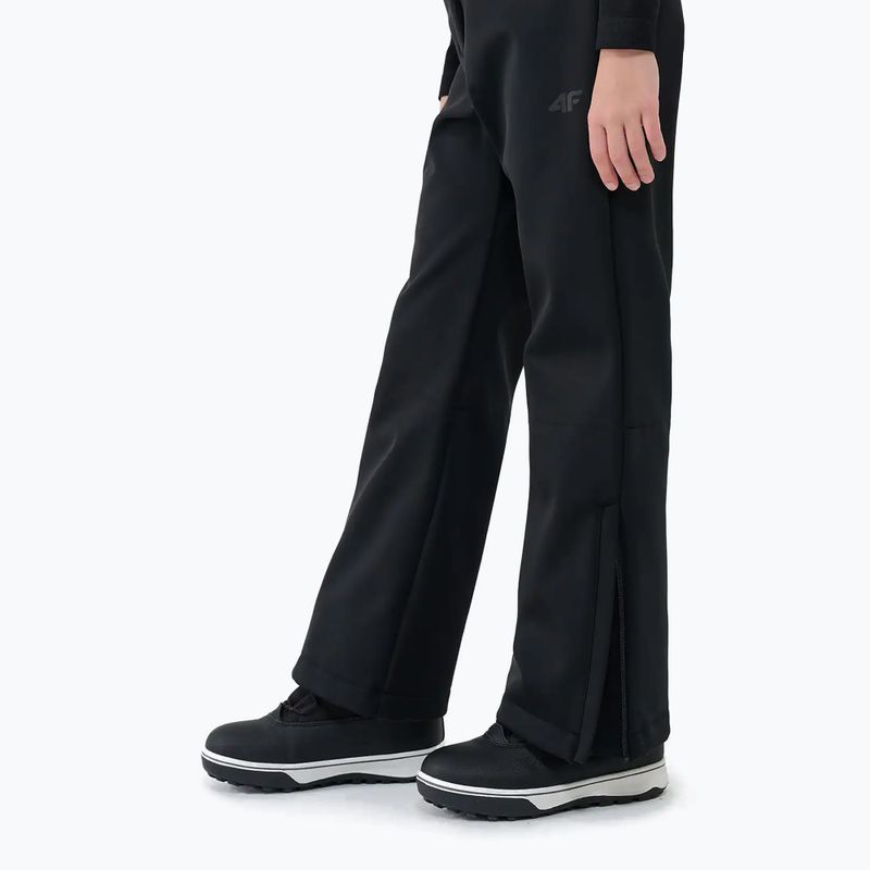 Spodnie narciarskie dziecięce 4F Fnk F0952 deep black 3