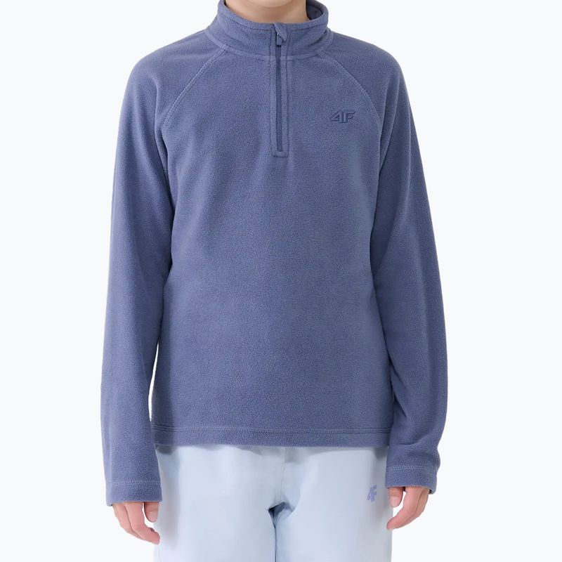 Bluza polarowa dziecięca 4F F060 navy