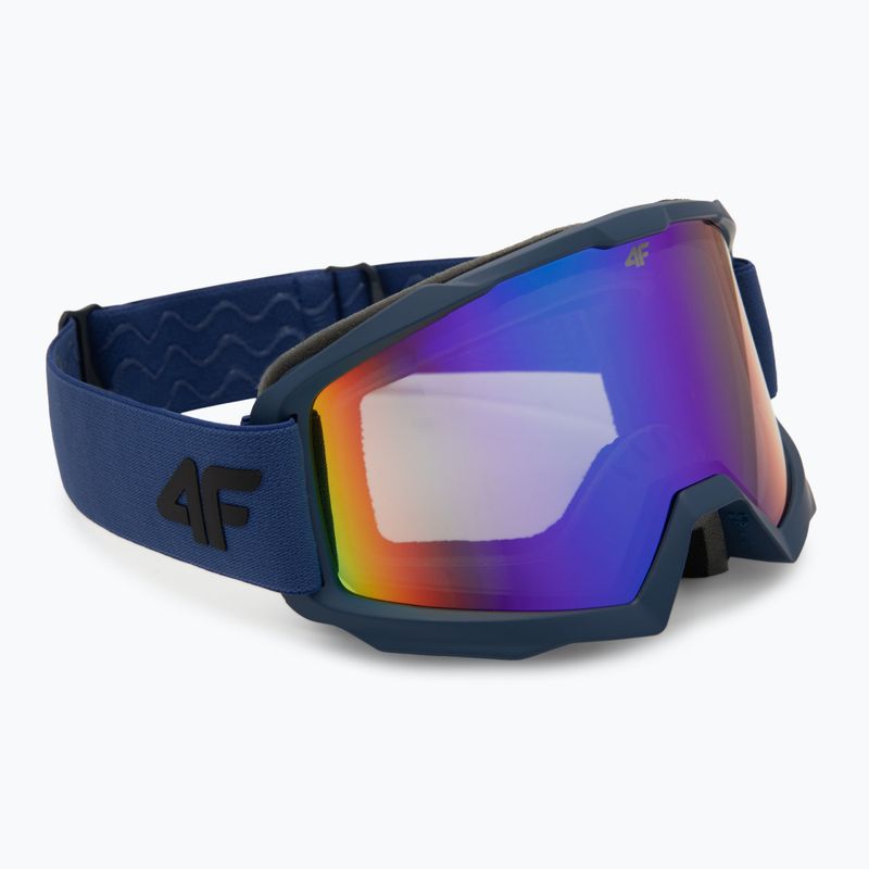 Gogle narciarskie 4F U053 dark blue