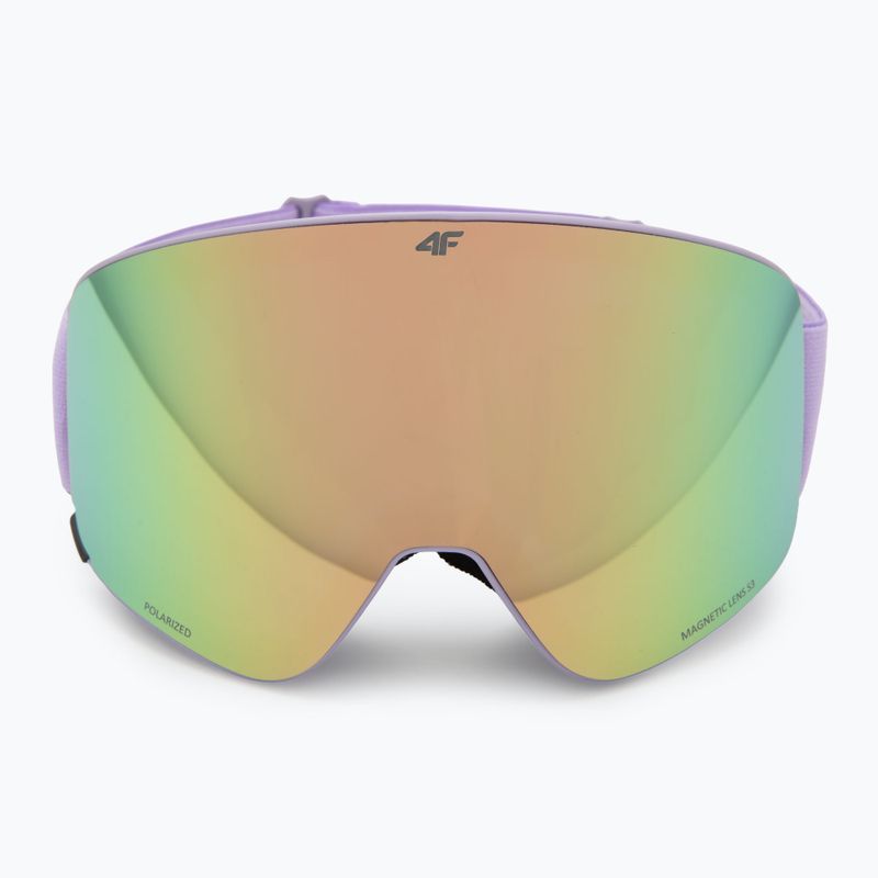 Gogle narciarskie 4F U065 light violet 2