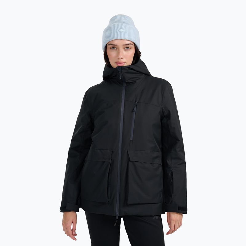 Kurtka narciarska damska 4F F0956 deep black