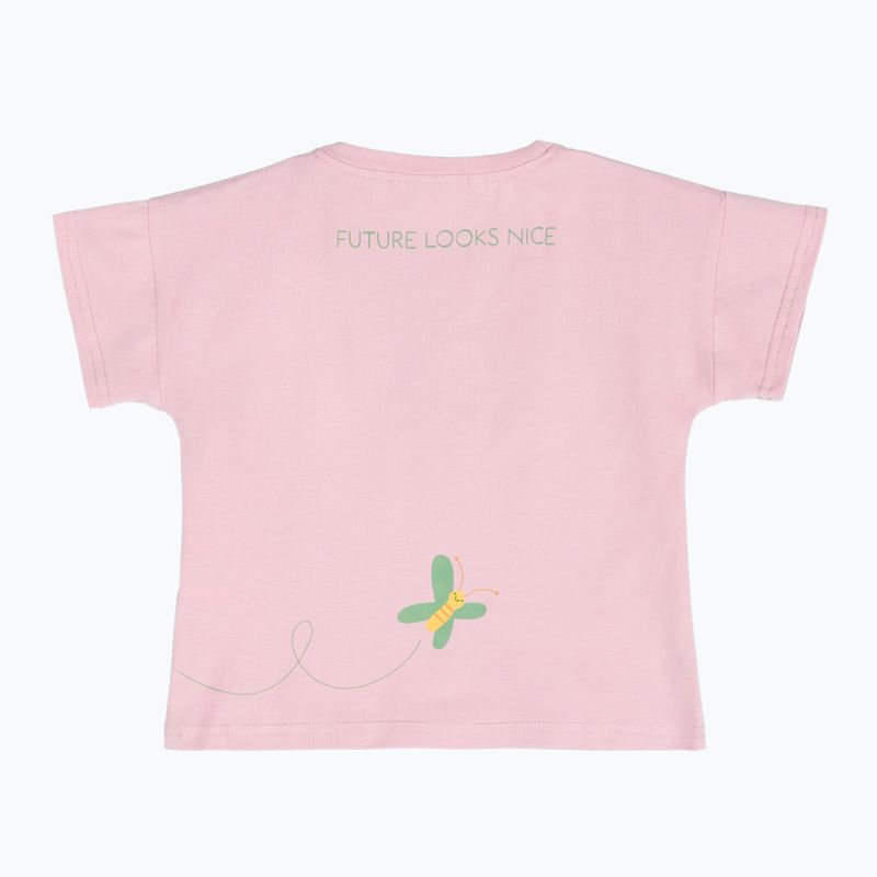 Koszulka dziecięca KID STORY Bawełna organiczna pink blash 2
