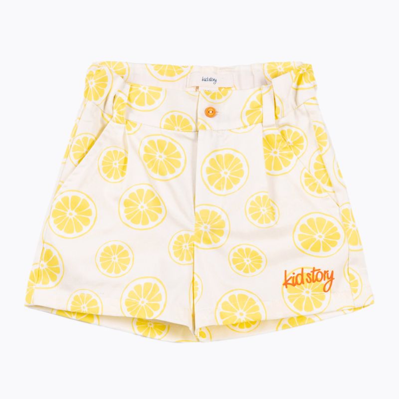 Komplet dziecięcy KID STORY Koszula i Spodenki lime paradise 7
