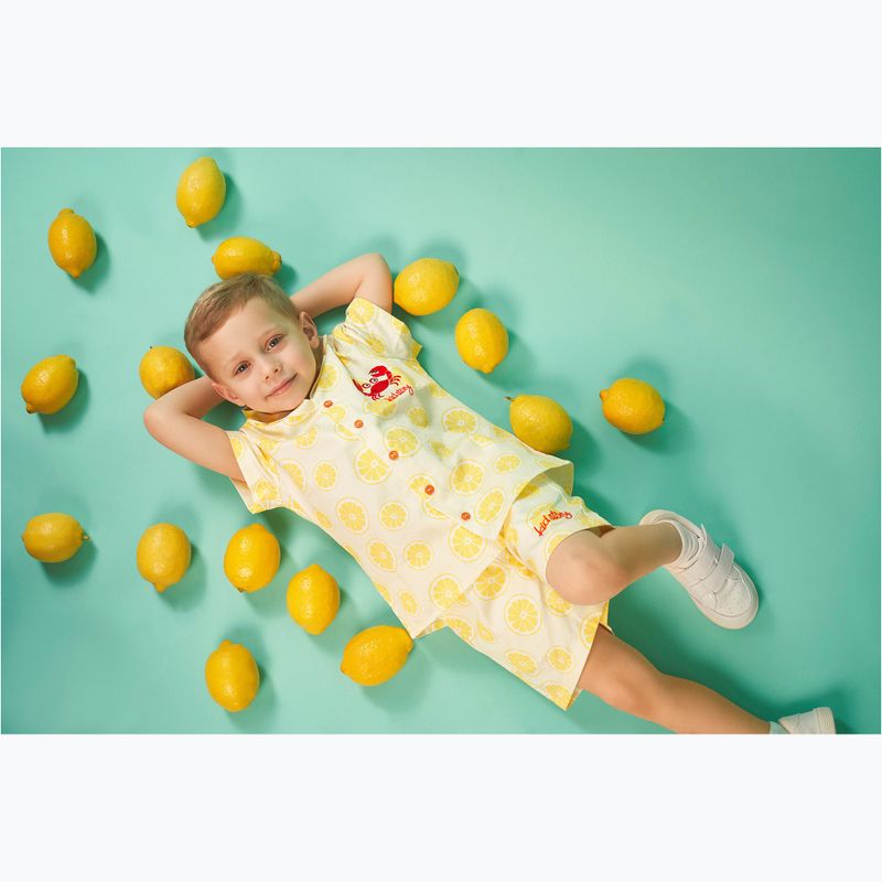 Komplet dziecięcy KID STORY Koszula i Spodenki lime paradise 14