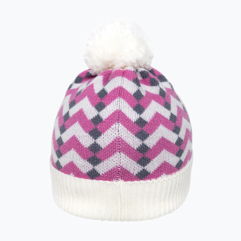 Czapka zimowa dziecięca KID STORY Merino lilac 2