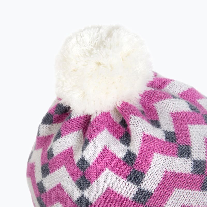 Czapka zimowa dziecięca KID STORY Merino lilac 3