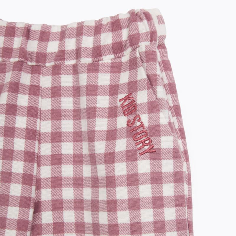 Spodnie dziecięce KID STORY candy pink 3