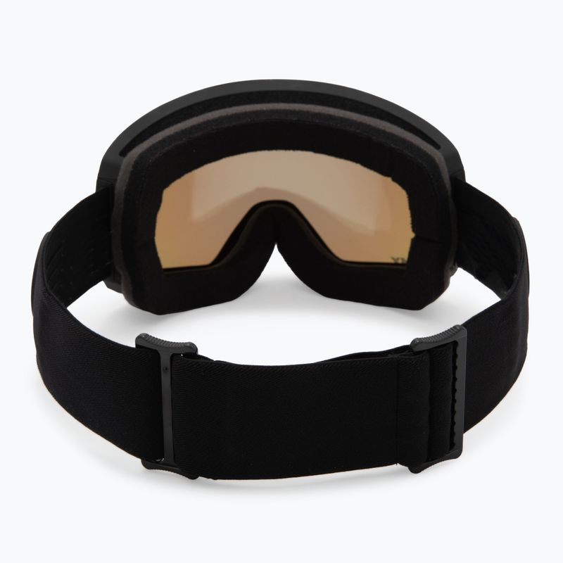 Gogle narciarskie IMX Peak black matt/black/green irridium/bown 3