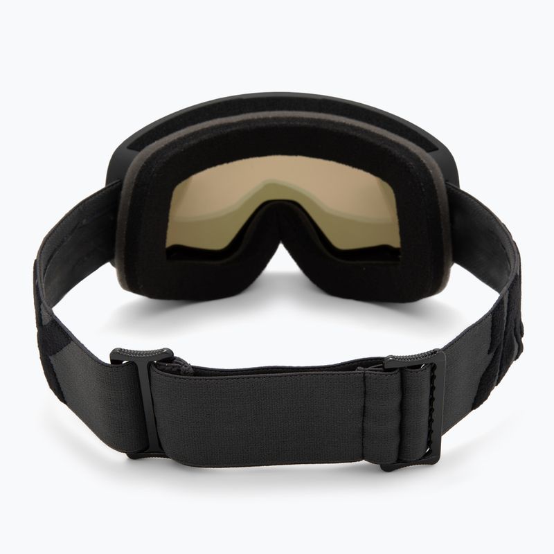 Gogle narciarskie IMX Snow black matt/black/gold irridium/brown 3