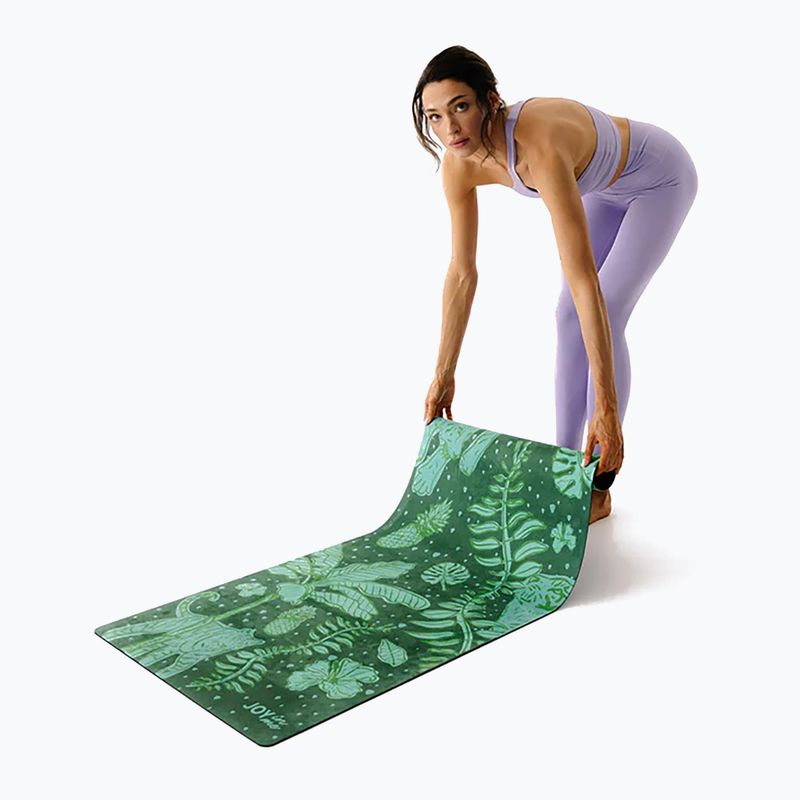 Mata do jogi JOYINME Flow Coated 3 mm jungle green 4