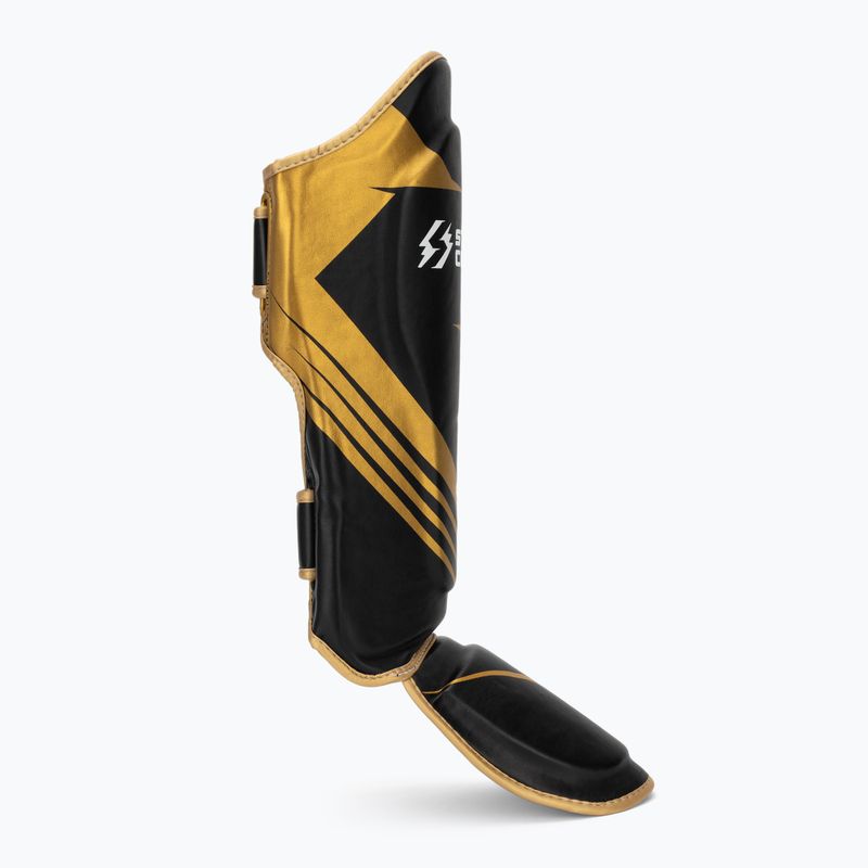 Ochraniacze piszczeli StormCloud Lynx 2.0 black/gold 2