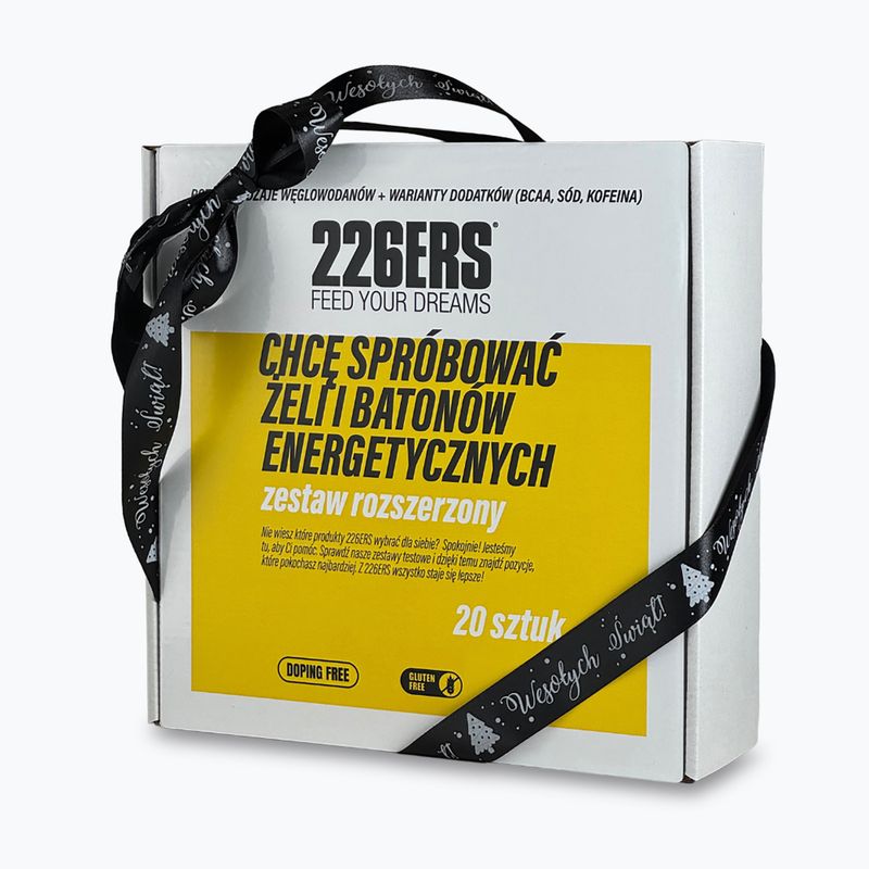 Zestaw rozszerzonego pakietu żeli i batonów energetycznych 226ERS 20 szt.