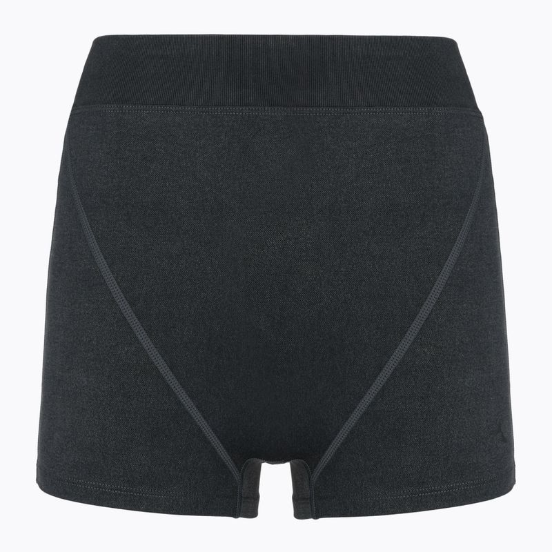 Spodenki treningowe damskie Carpatree Marble Story Seamless midnight mist black
