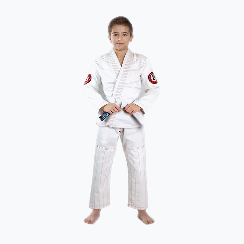 GI do Judo dla dzieci Ground Game Deshi białe
