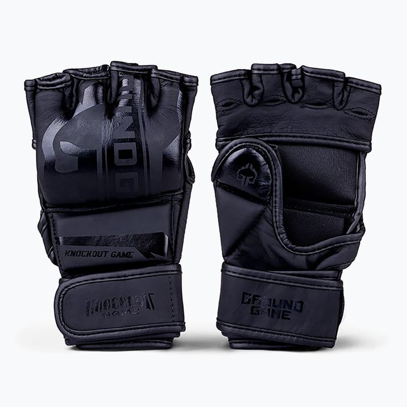 Rękawice MMA Ground Game MMA Stripe Black czarny
