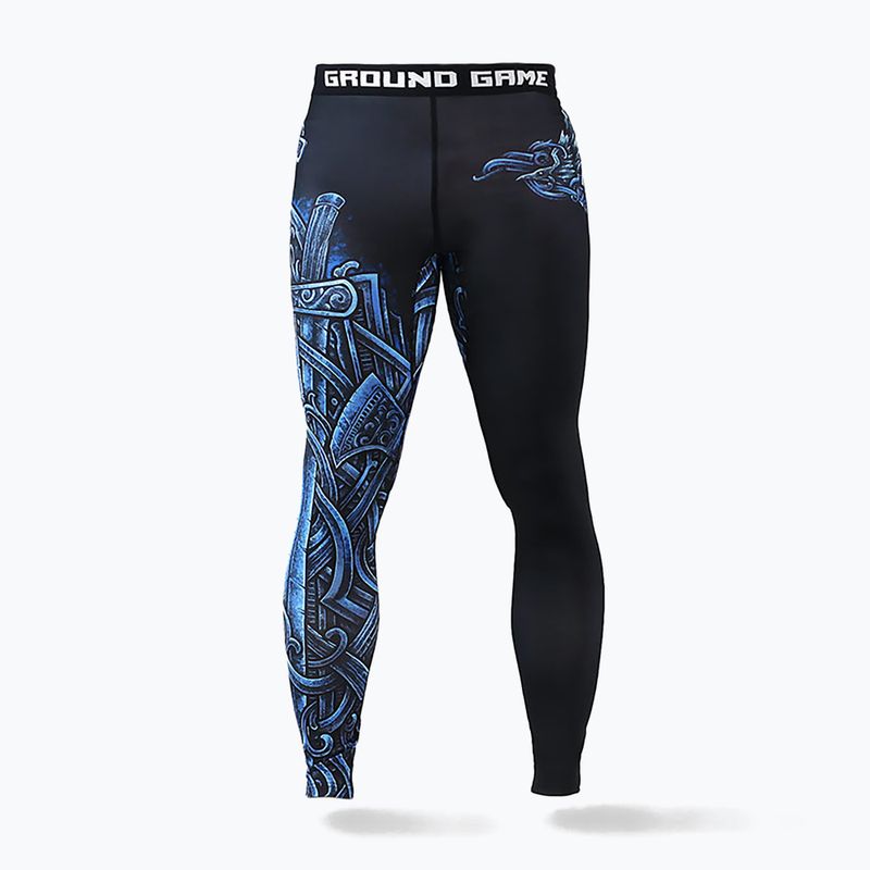 Legginsy treningowe męskie Ground Game Viking multicolor