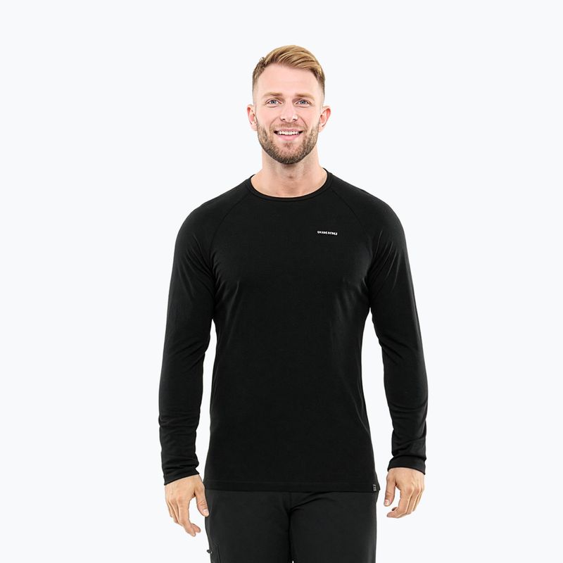 Bluza termoaktywna męska Viking Andali black