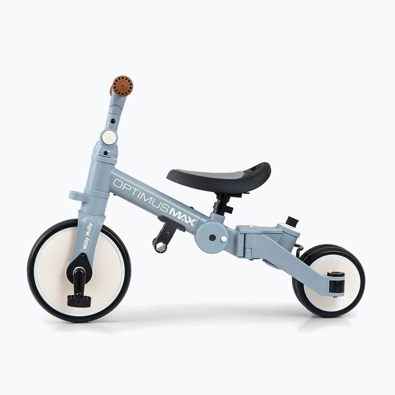 Rowerek biegowy Milly Mally 5w1 Optimus Max denim 3