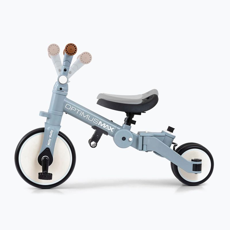 Rowerek biegowy Milly Mally 5w1 Optimus Max denim 5