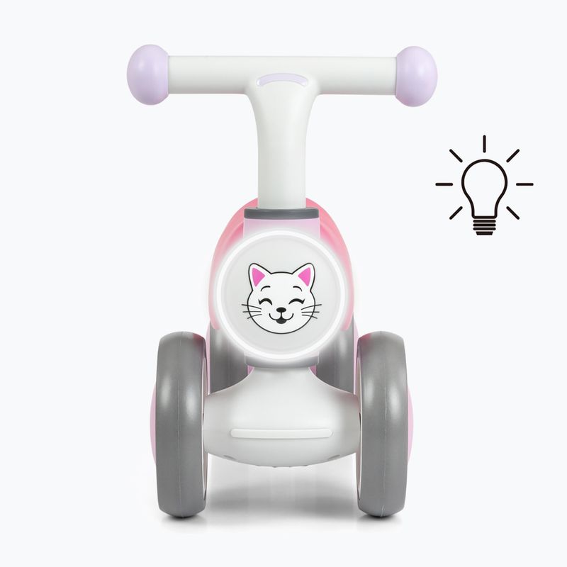 Rowerek biegowy Milly Mally York pink 6