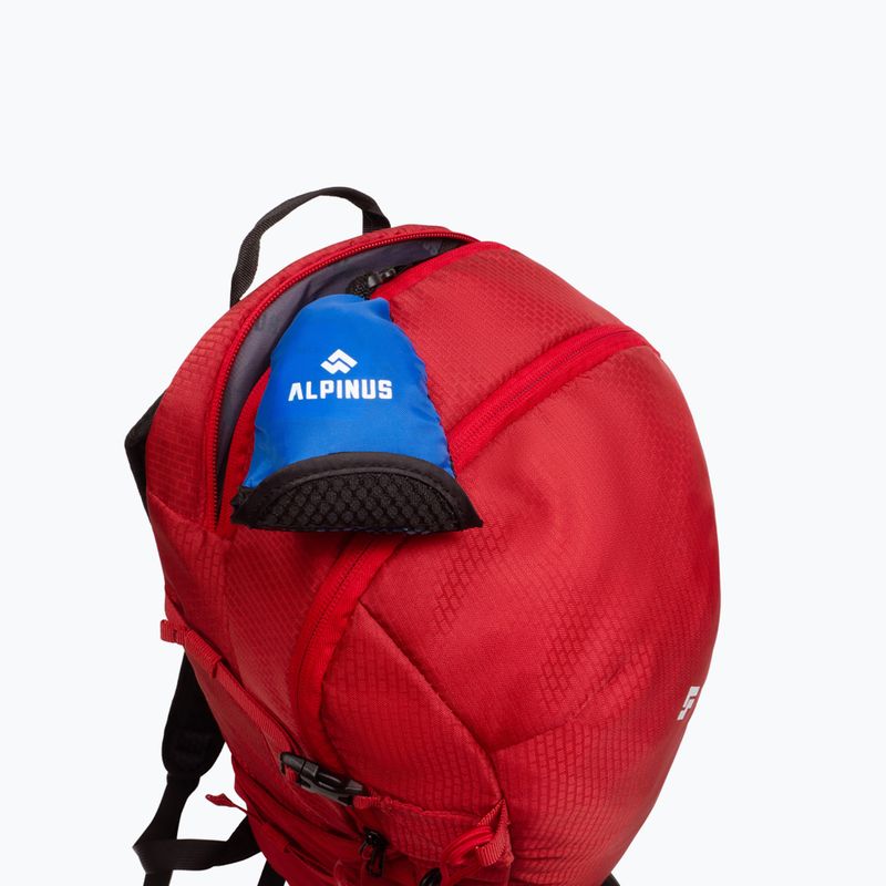 Plecak turystyczny Alpinus Negoiu 20 l ciemny czerwony 8