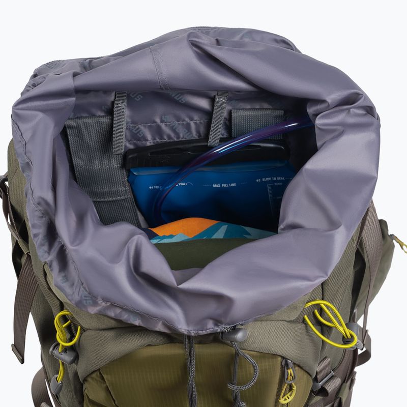 Plecak trekkingowy Alpinus Pinnacle 65 oliwkowy 5