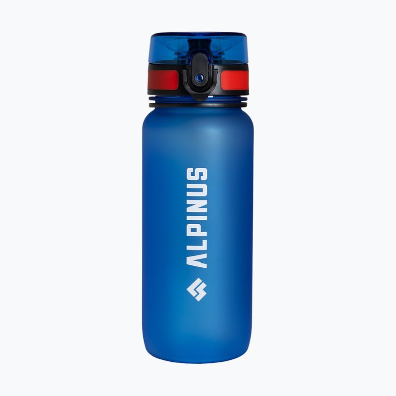 Butelka turystyczna Alpinus Trysil GOPR Edition 650 ml niebieski/czerwony