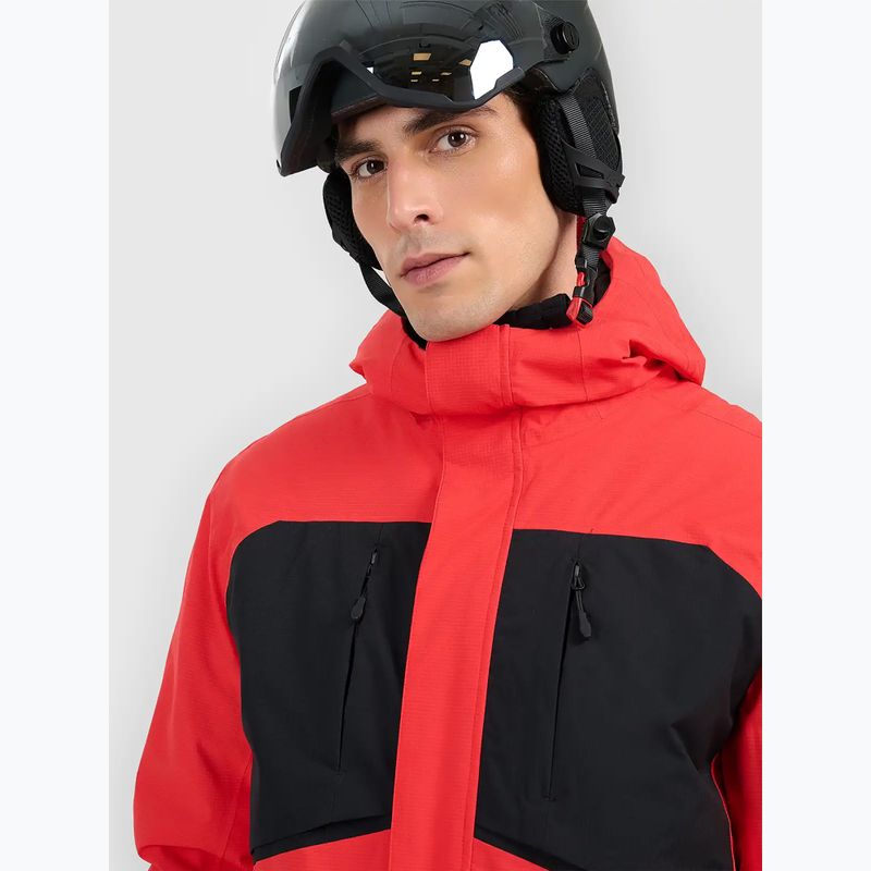 Kurtka narciarska męska 4F M0791 red 5