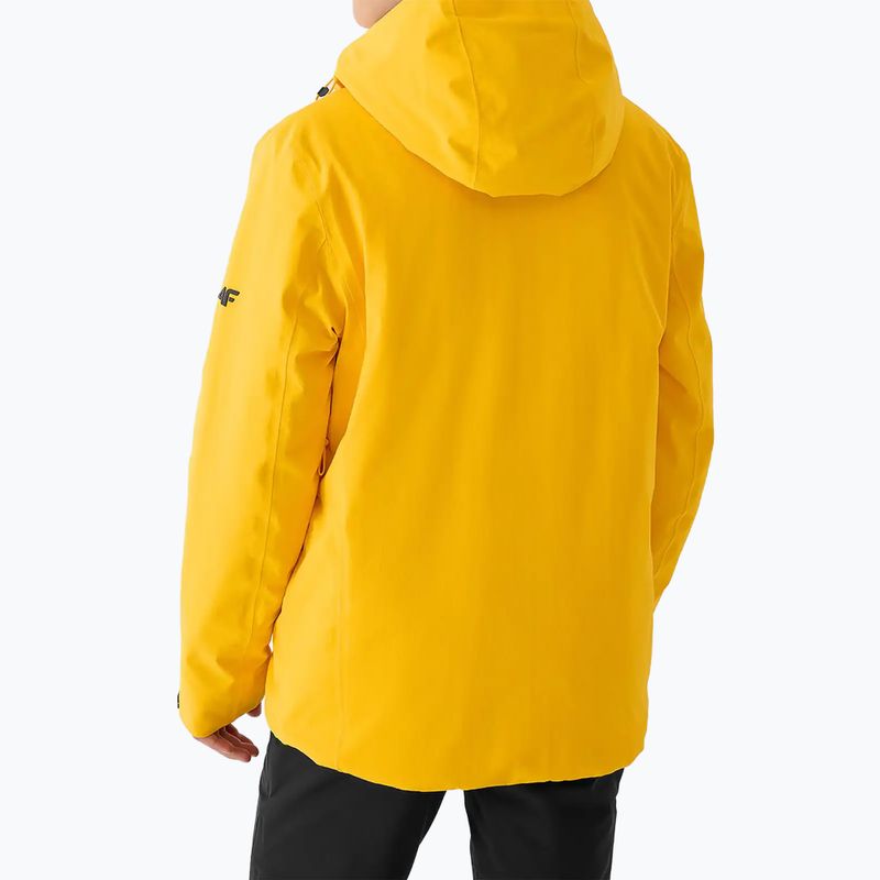 Kurtka narciarska męska 4F M0877 yellow 3