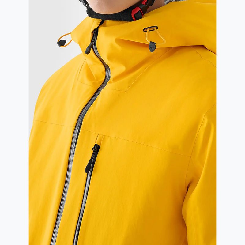Kurtka narciarska męska 4F M0877 yellow 6