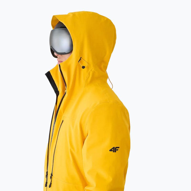 Kurtka narciarska męska 4F M0877 yellow 7