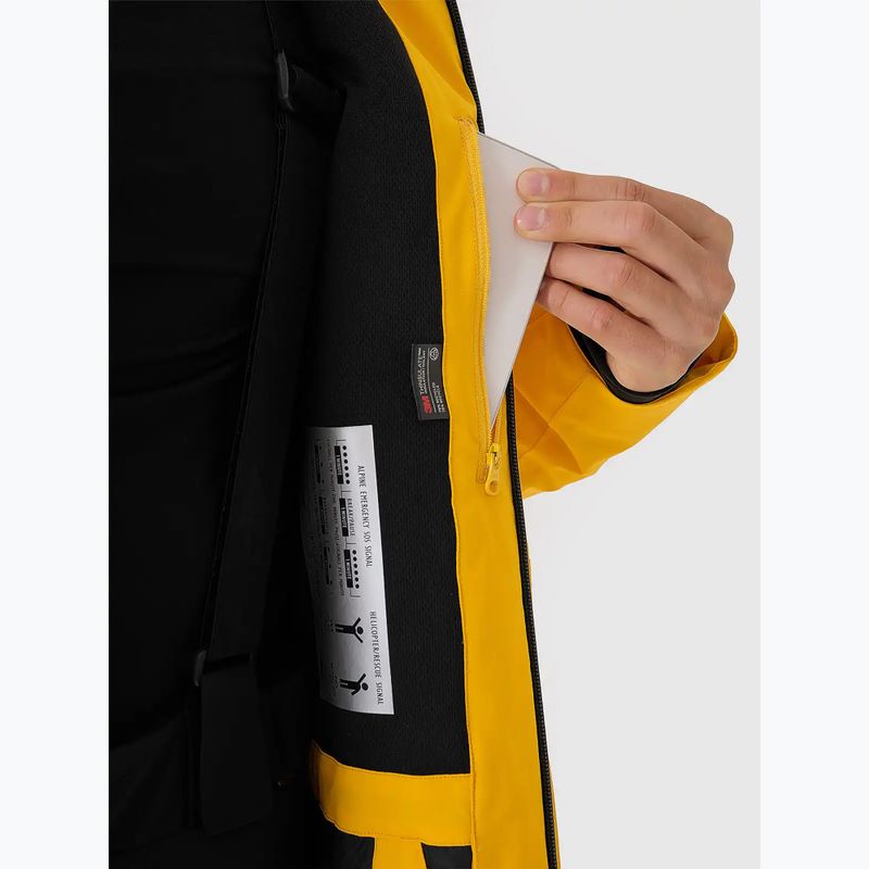 Kurtka narciarska męska 4F M0877 yellow 12