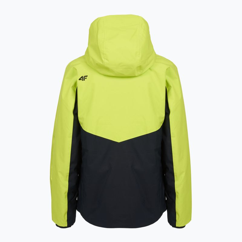 Kurtka narciarska męska 4F M0997 lime 2