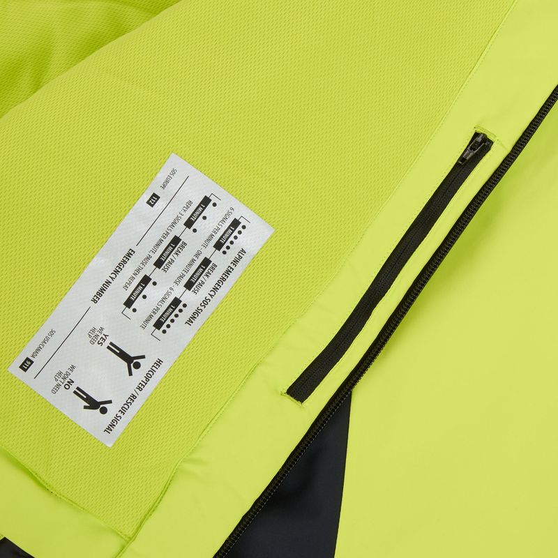 Kurtka narciarska męska 4F M0997 lime 6