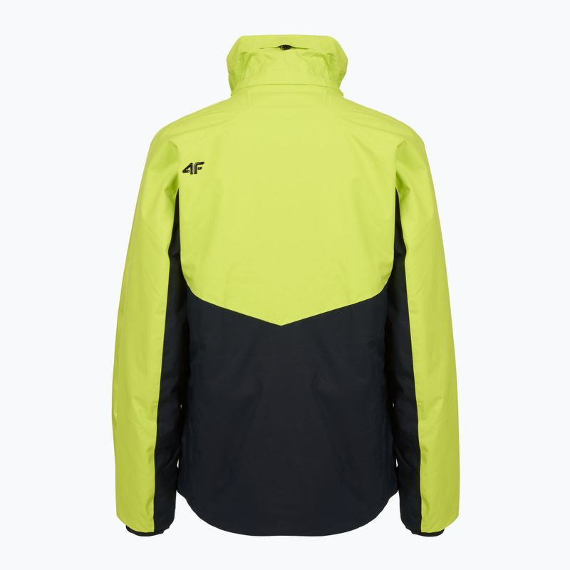 Kurtka narciarska męska 4F M0997 lime 8