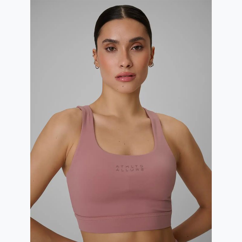 Biustonosz treningowy 4F Athletic Allure F208 light pink 4