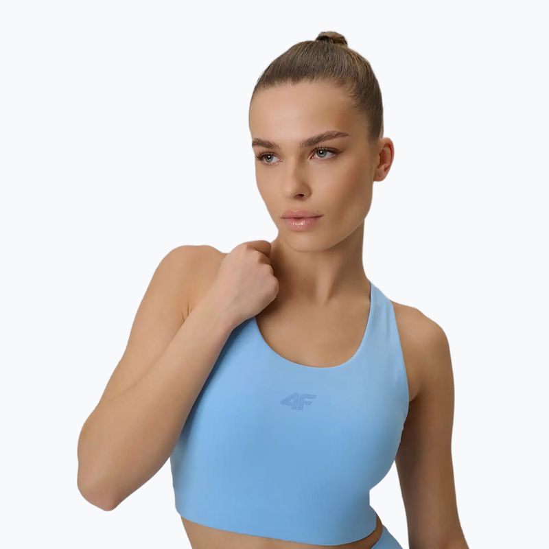 Biustonosz treningowy 4F Multiactive F219 blue 5