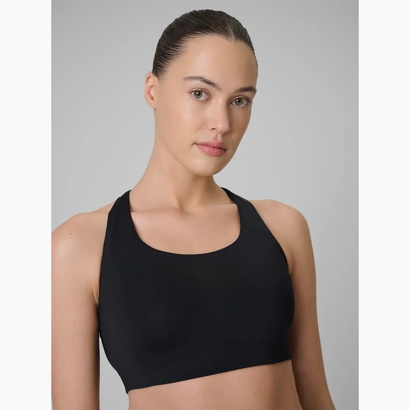Biustonosz treningowy 4F Multiactive F222 deep black 4