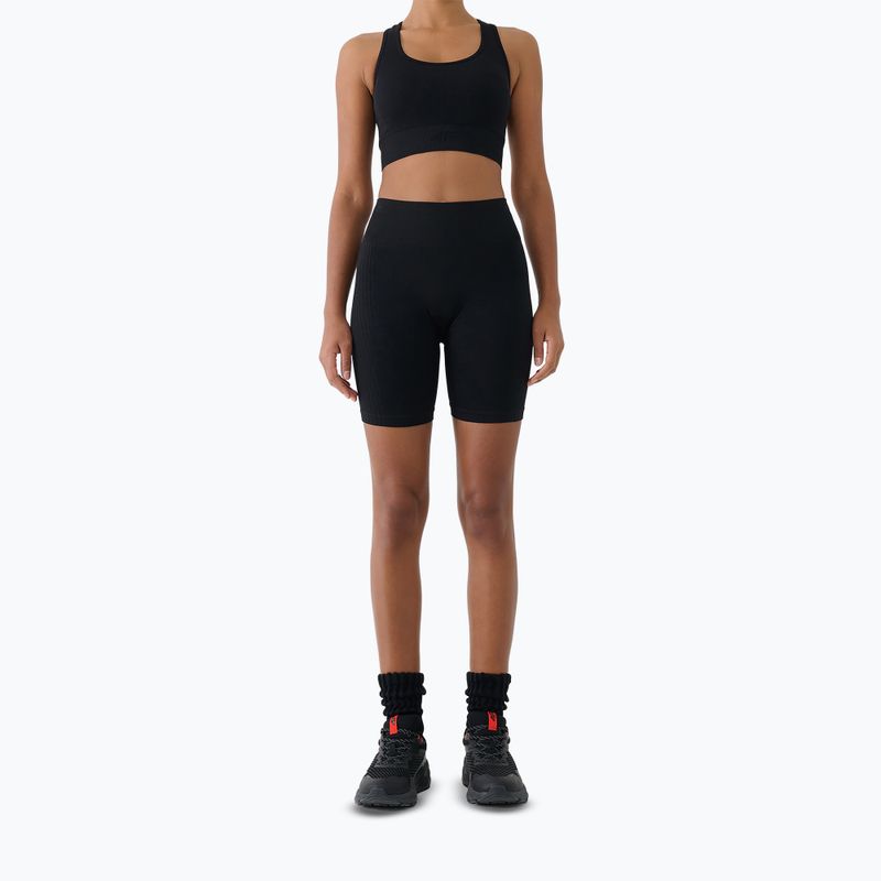 Legginsy treningowe damskie 4F Multiative FNK F087 deep black 2