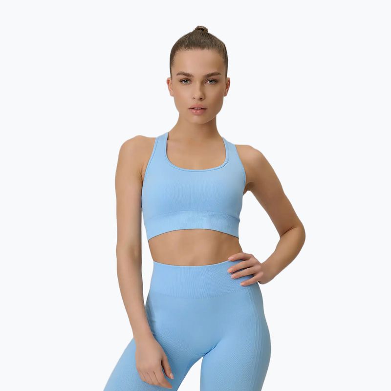 Biustonosz treningowy 4F Multiactive F242 blue