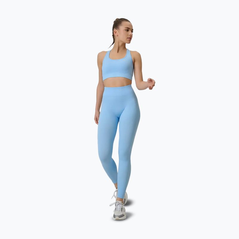 Biustonosz treningowy 4F Multiactive F242 blue 2